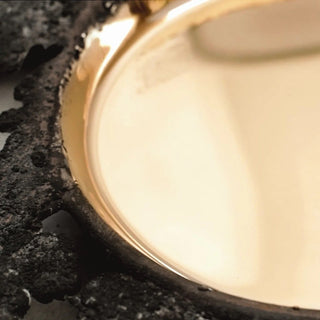 19 Overspill Brass Vessel by Omer Arbel