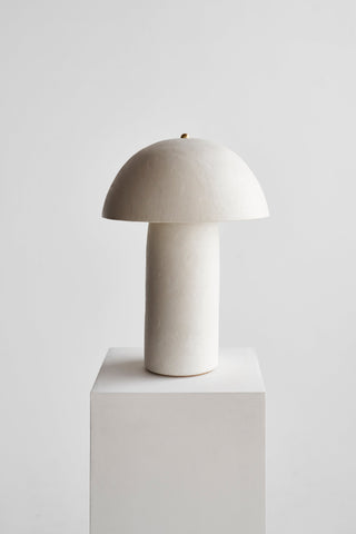 Lampe Tera en plâtre à la chaux par Ceramicah