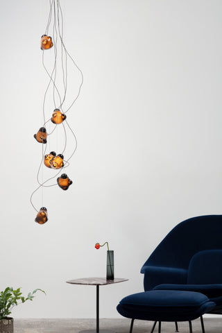 Multi-light suspension - 57 Serie by Omer Arbel