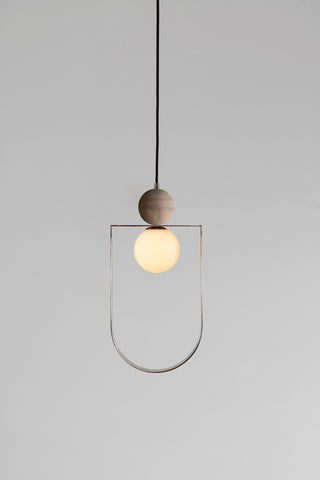 Sphere in Stadium - Pendant Light by Square in Circle