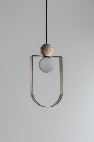 Sphere in Stadium - Pendant Light by Square in Circle