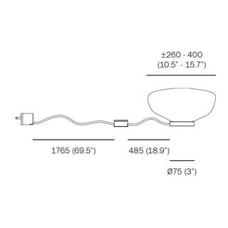 Table lamp 73 Serie by Omer Arbel