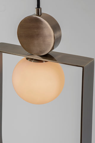 Sphere in Stadium - Pendant Light by Square in Circle