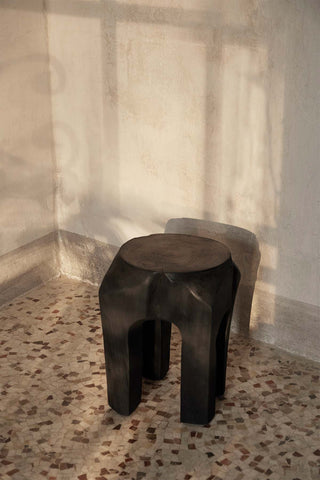 Ferm Living, Root Stool - Black by Mark designs