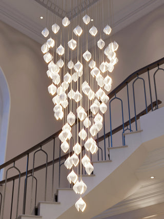 Bloom Conical Chandelier by Haberdashery