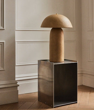 Lampe Tera en plâtre à la chaux par Ceramicah