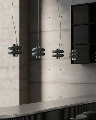 Duo pendant marble verde Tikal by Bandido Studio