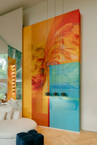 Duo pendant marble verde Tikal by Bandido Studio