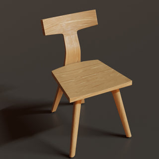 Fin Dining Chair by De La Espada