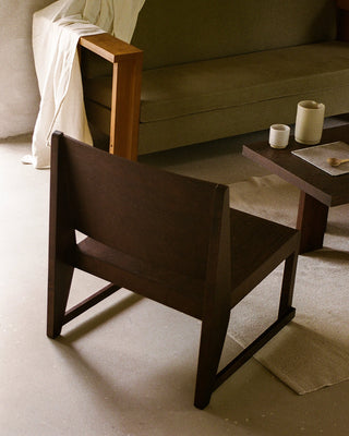 Easy Chair 01 / Dark Brown Birch by Frama Studio