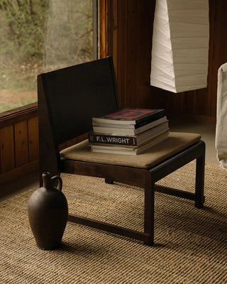 Easy Chair 01 / Dark Brown Birch by Frama Studio