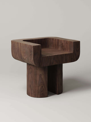 Chair M001 Travertine by Monolith Studio