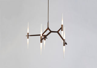 10 - Bulb Agnes Chandelier by Lindsey Adelman Studio