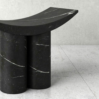 Gamma Black stool by Pietro Franceschini