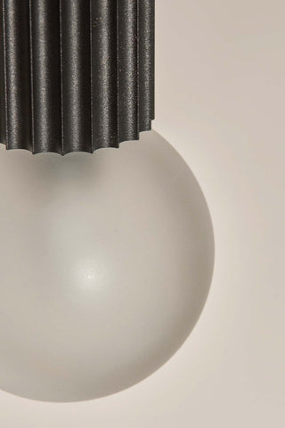 Attalos Pendant Light, Brushed Black by Marz designs