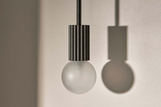 Attalos Pendant Light, Brushed Black by Marz designs