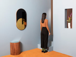 Cylinder Mirror by Bower Studios
