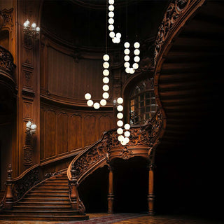 Suspension lumineuse Coco 04 par Larose Guyon