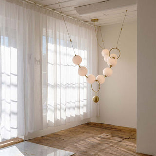 Suspension lumineuse Coco 01 par Larose Guyon