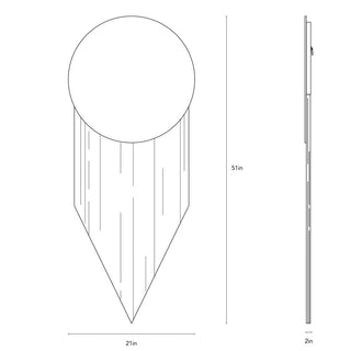 Eos mirror by Ben & Aja Blanc