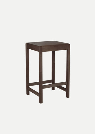 Stool 01 / Dark Brown Birch by Frama Studio