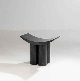 Gamma Black stool by Pietro Franceschini