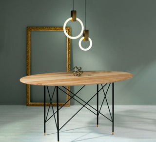 Suspension Halo Light 16 par Matthew McCormick