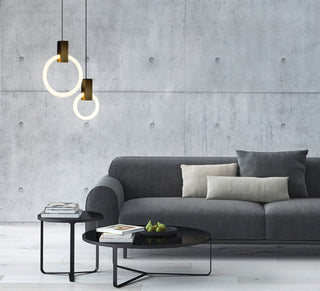 Suspension Halo Light 16 par Matthew McCormick