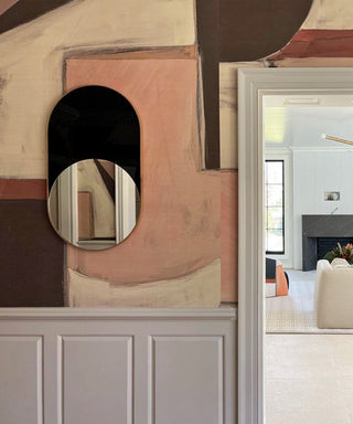 Cylinder Mirror by Bower Studios