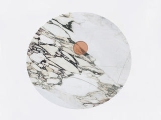 Marble Contour Dining Table by Bower Studios
