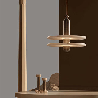 Median 1 pendant by Gabriel Hendifar