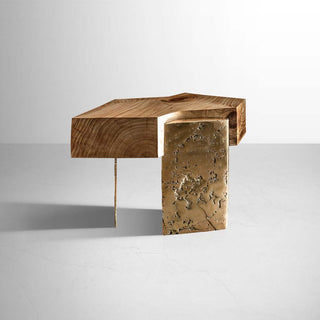 Ambiguous form 5 side table by Okha