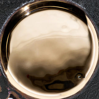 19 Overspill Brass Vessel by Omer Arbel