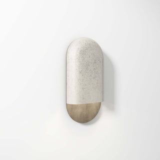 Raku-yaki sconce medium by Emmanuelle Simon