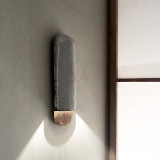 Raku-Yaki sconce regular by Emmanuelle Simon