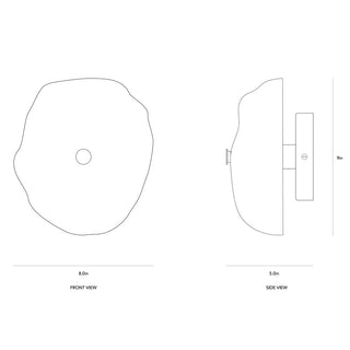Rodin sconce by Ben & Aja Blanc