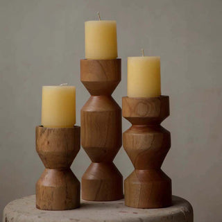 Set de bougeoirs T5 Totem par Daniel Orozco