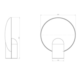 Surface Sconce Calacatta - Studio Henry Wilson